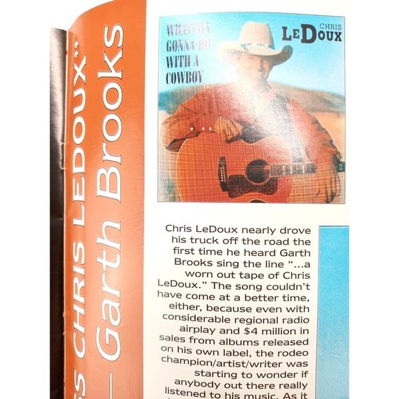 Vintage The Believer Magazine Garth Brooks Country Music 1992 Stetson McBride - Picture 5 of 11
